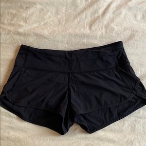 Black Lululemon shorts